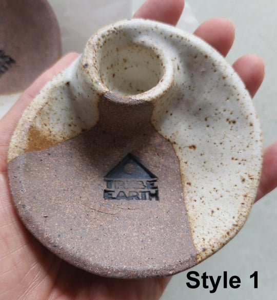2025 handmade ceramic burner - clay triangle