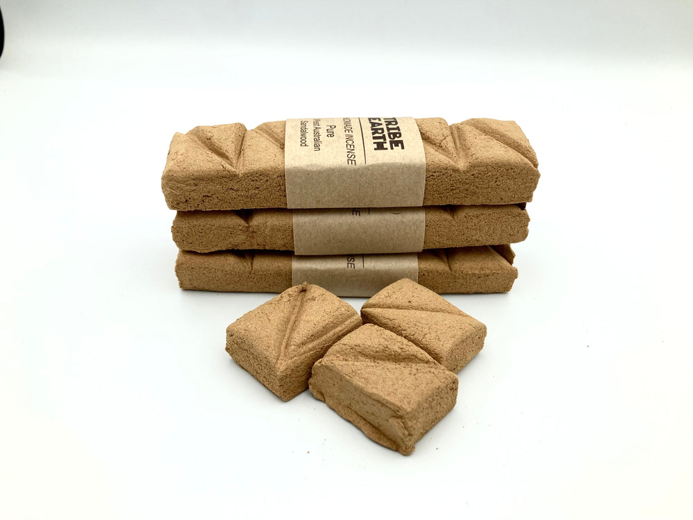 Pure WA Sandalwood (Santalum spicatum) - Handmade Incense