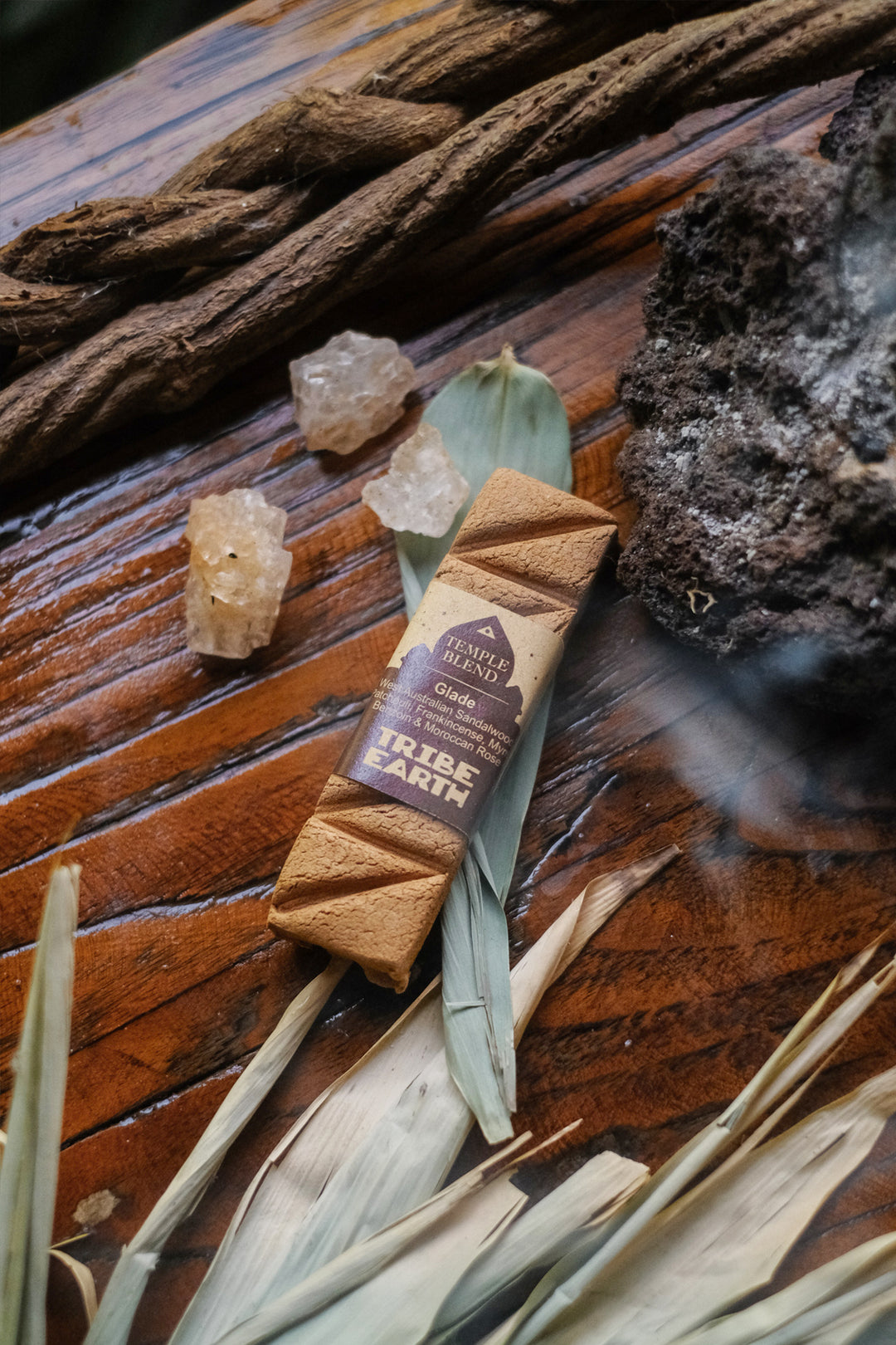 Glade - WA Sandalwood Patchouli, Frankincense, Myrrh, Benzoin and Rose - Handmade Temple Blend