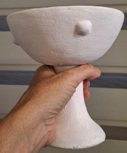 2025 handmade ceramic white Copalera