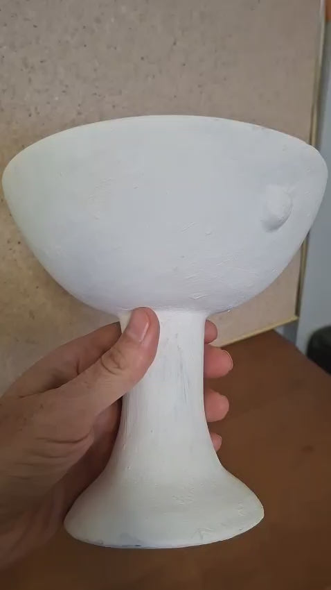 2025 handmade ceramic white Copalera